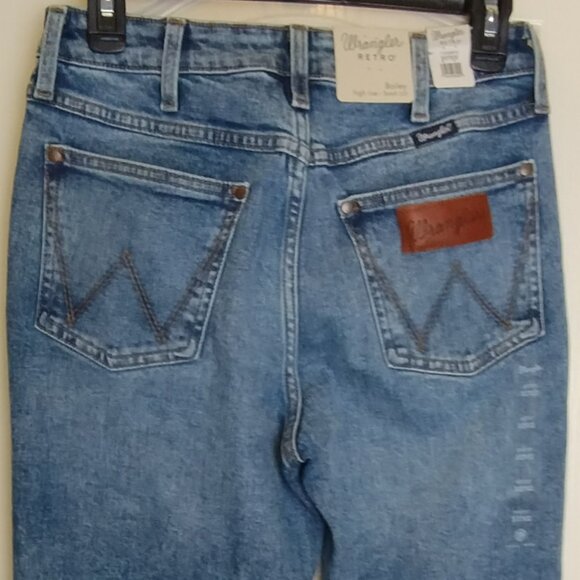 Wrangler Retro Bailey High Rise Boot Cut Jeans Size 3 / 27/32 NWT - Picture 13 of 13